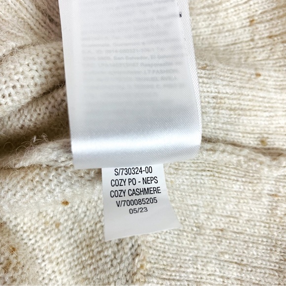 Old Navy Flecked Beige Oatmeal Crewneck Sweater Size L - Picture 7 of 7